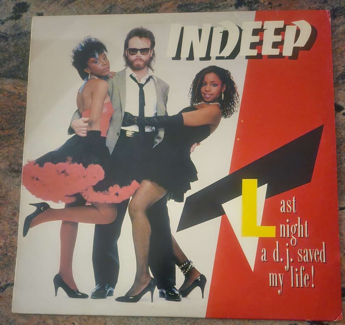 INDEEP Last Night A DJ Saved My Life (VG+/VG+) ML 4683 SA Pressing 1983 - RARE
