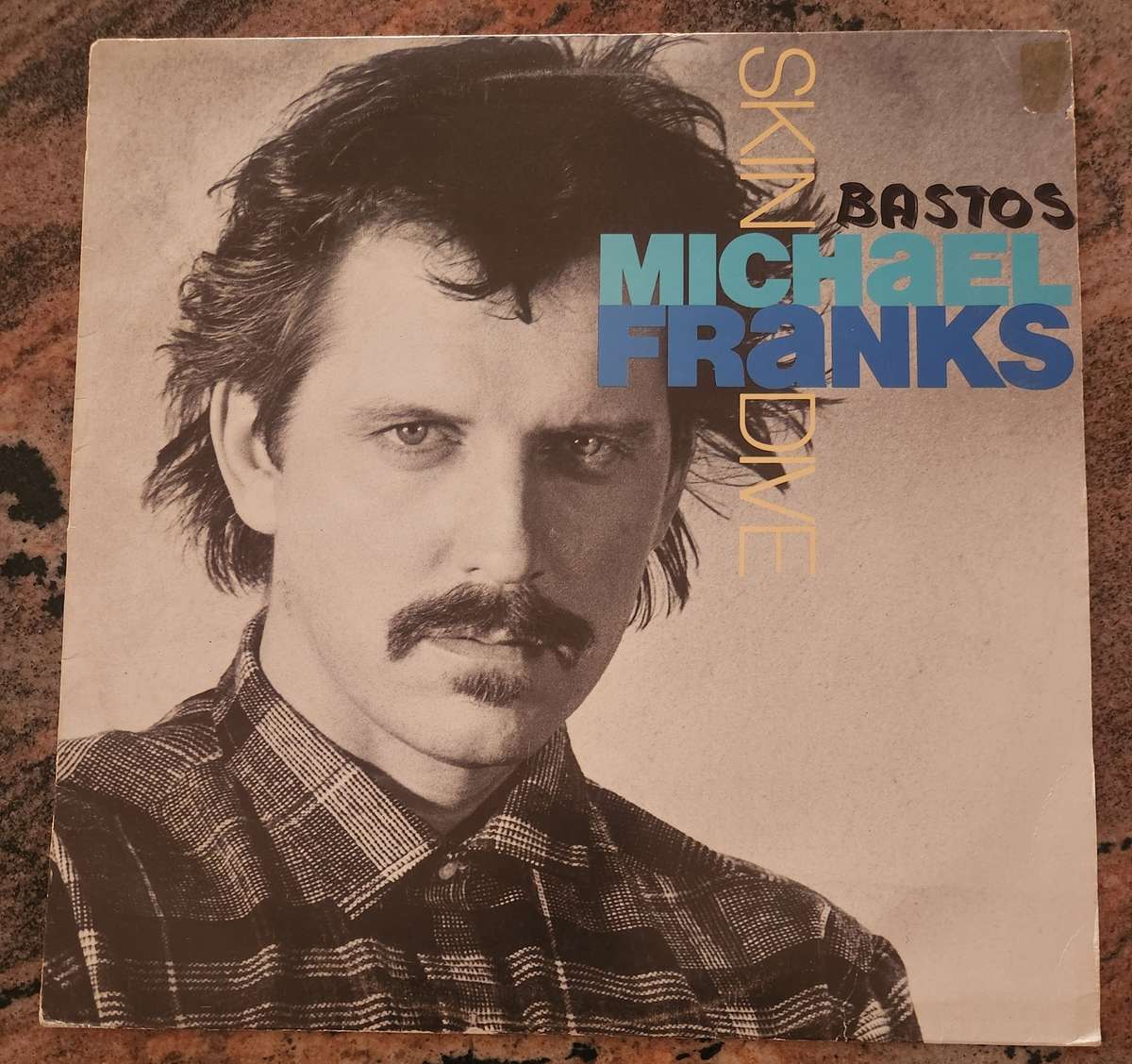 MICHAEL FRANKS Skin Dive (VG+/VG) WEA WBC 1592 SA Pressing 1985