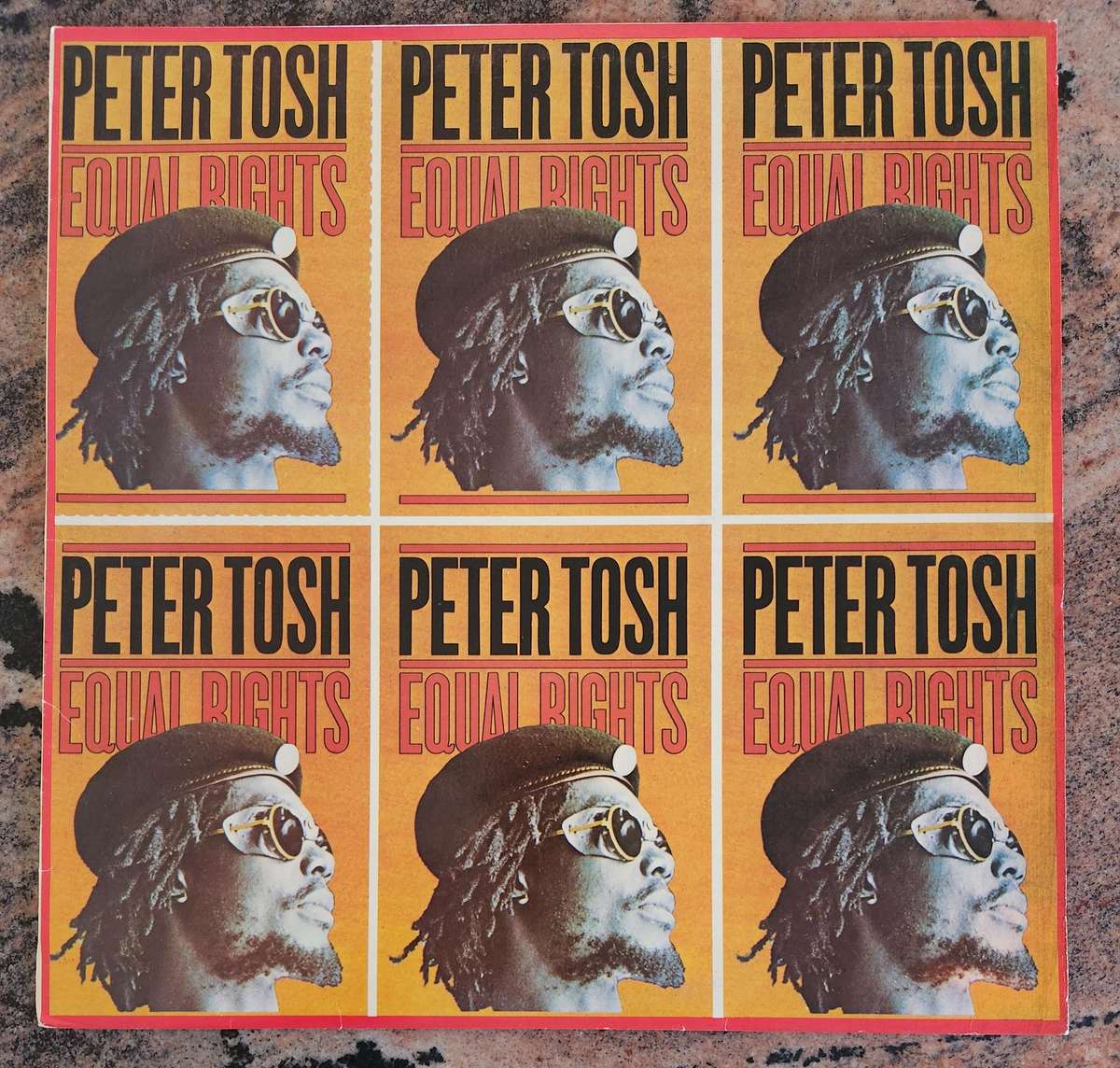 PETER TOSH Equal Rights (Excellent/VG+) CBS STR 30093 SA Pressing - RARE