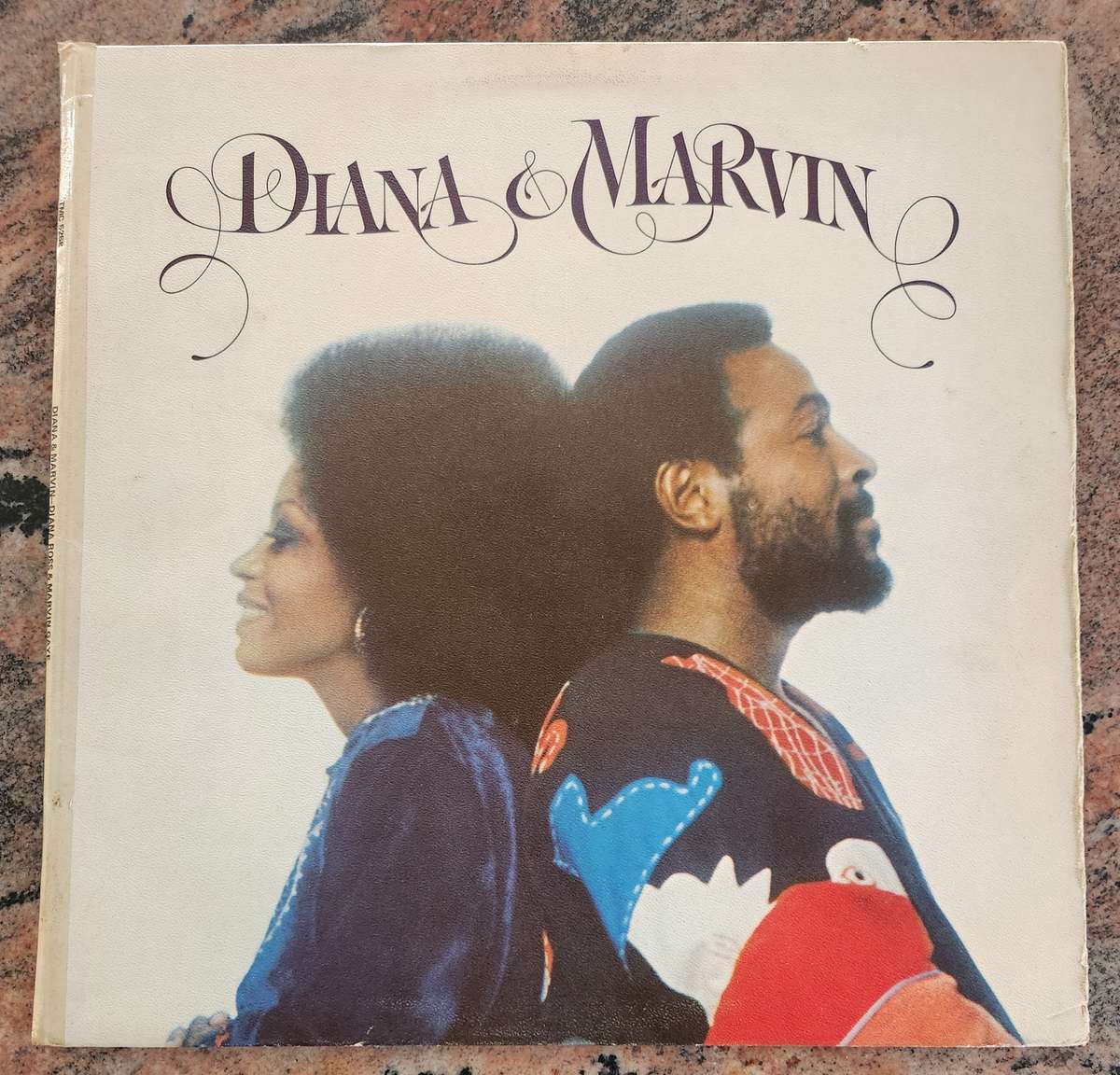 DIANA & MARVIN Diana Ross & Marvin Gaye (VG+/VG) Gatefold Motown TMC 5258 SA Pressing - RARE