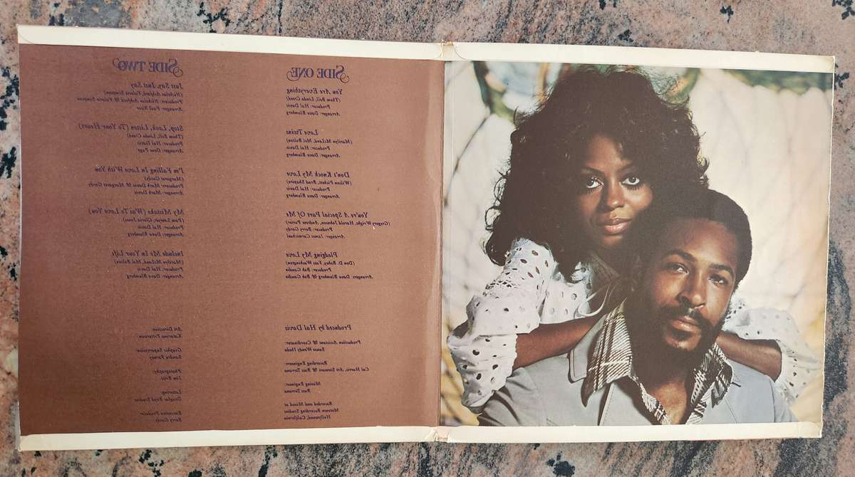 DIANA & MARVIN Diana Ross & Marvin Gaye (VG+/VG) Gatefold Motown TMC 5258 SA Pressing - RARE