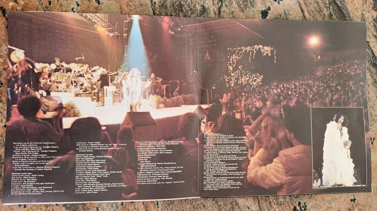 DONNA SUMMER Live and More - Double LP (Exc/Exc) Gallo DLPL 477/8 SA Press 1978 - Gatefold