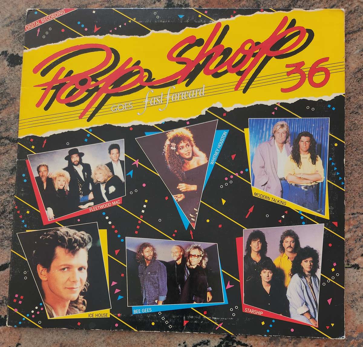 POP SHOP Goes Fast Forward Vol. 36 - Gatefold (VG+/VG+) PS 36 SA Pressing 1987 - AVOID Tr 3 Side 1