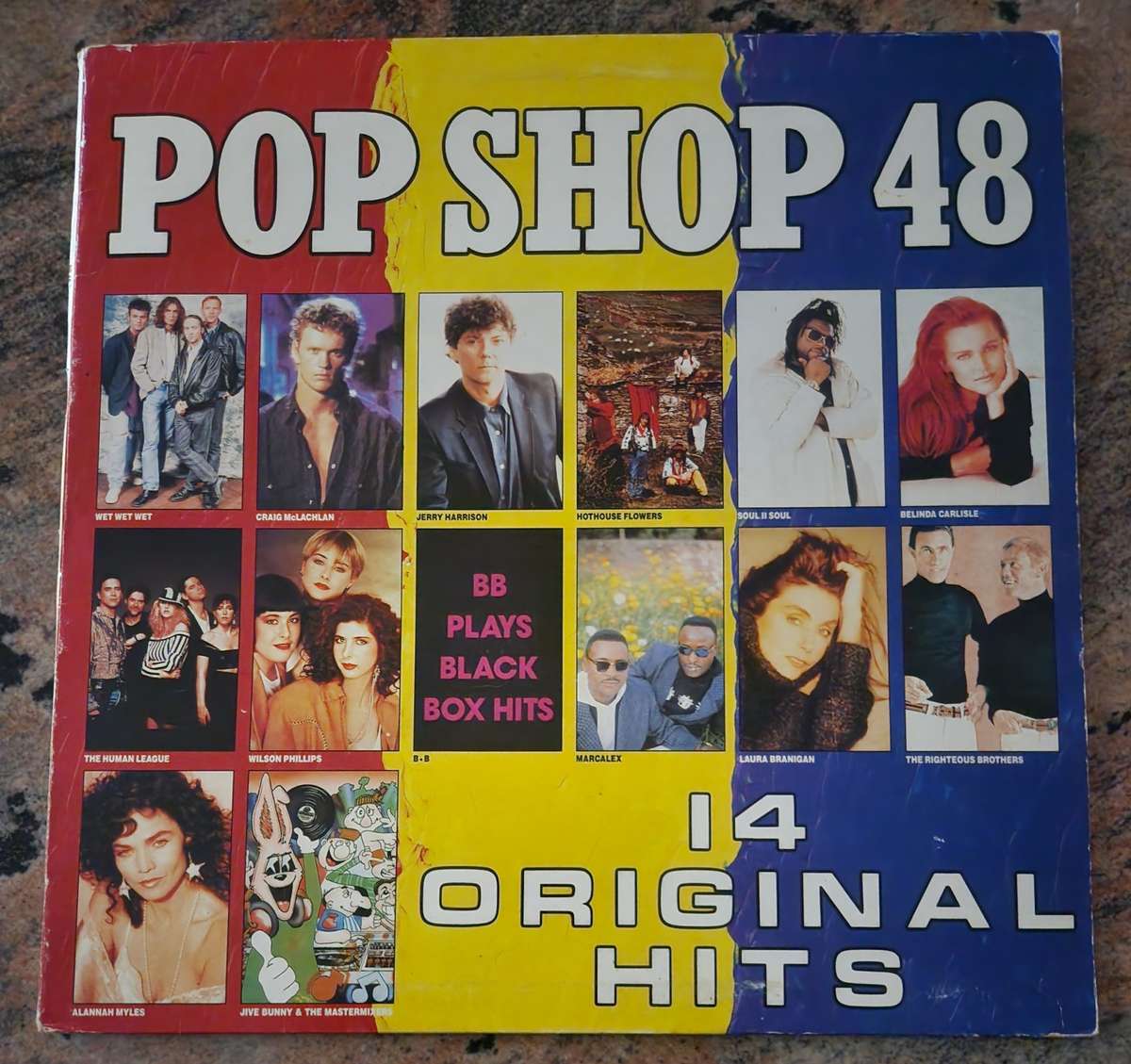 POP SHOP 48 - 14 Original Artists - Gatefold (VG+/VG+) PS 48 SA Pressing 1990