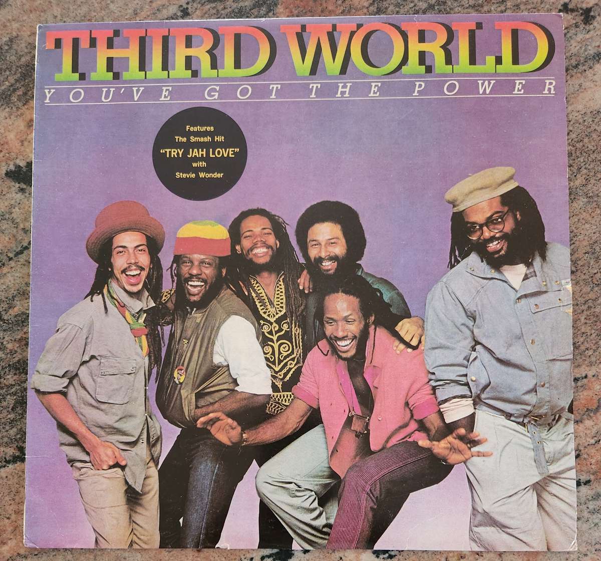 THIRD WORLD You`ve Got The Power (VG+/VG) CBS DNW 2721 SA Press 1982 - Lyrics