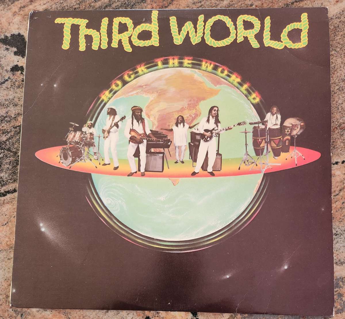 THIRD WORLD Rock The World (VG+/VG+) CBS ASF 2652 SA Pressing 1981