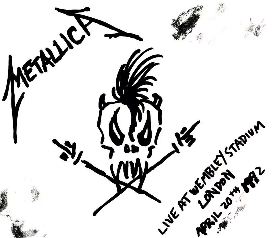 Metallica Live at Wembley London CD Single