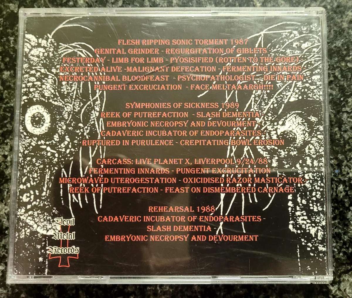 Carcass - Flesh Ripping Symphony