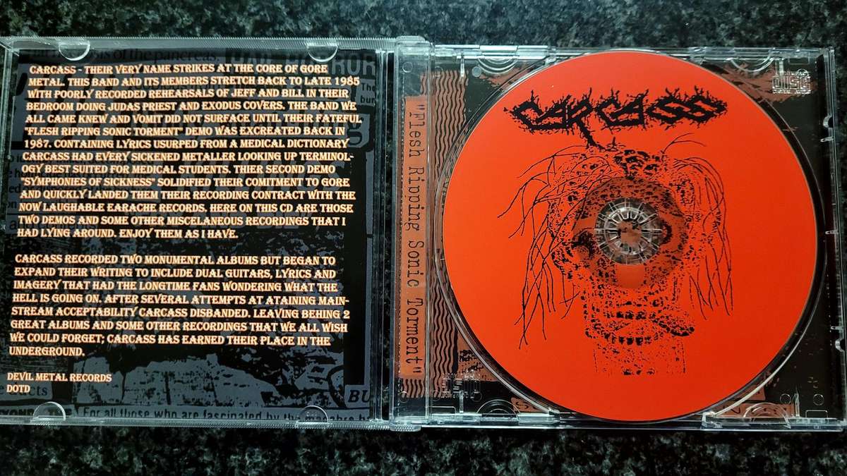 Carcass - Flesh Ripping Symphony