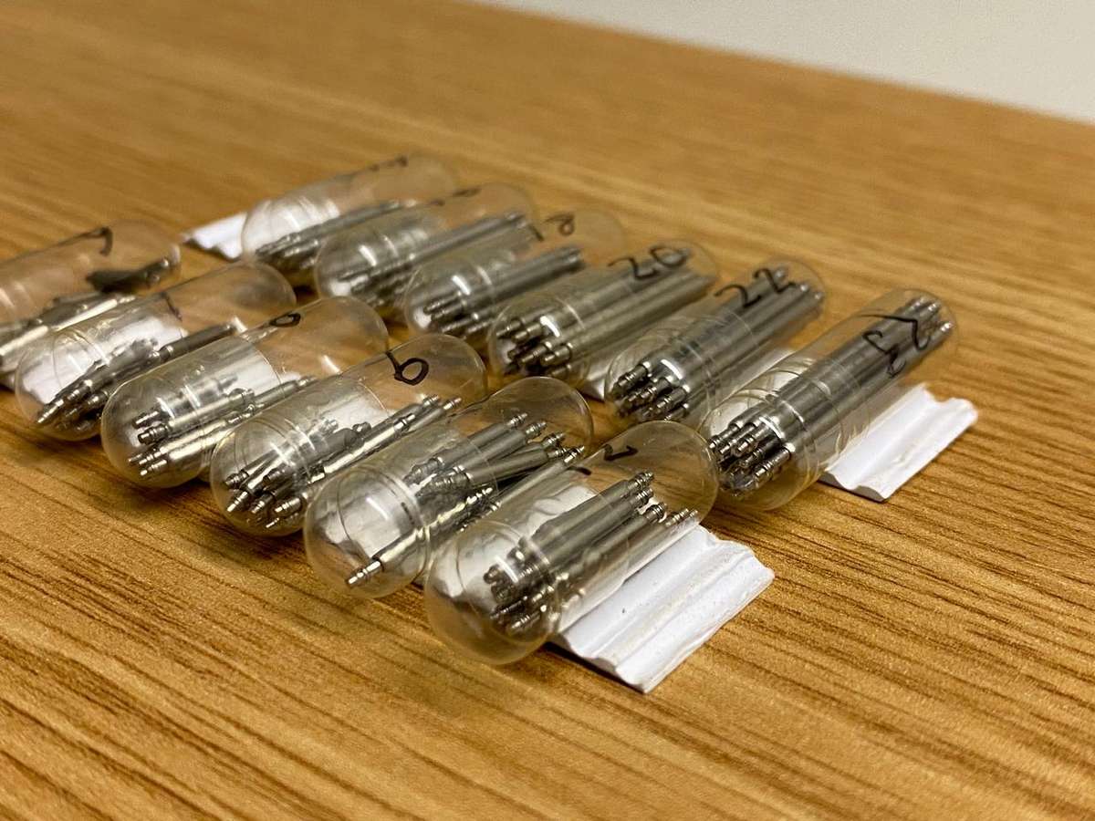 Watch springpins - assorted sizes