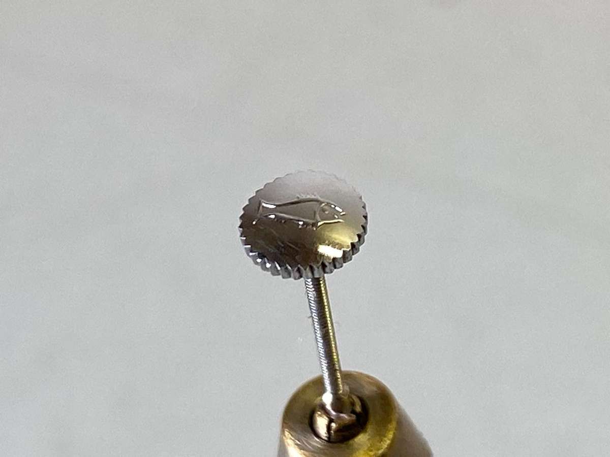 IWC -  stainless steel crown - 5.5 x 2.0mm