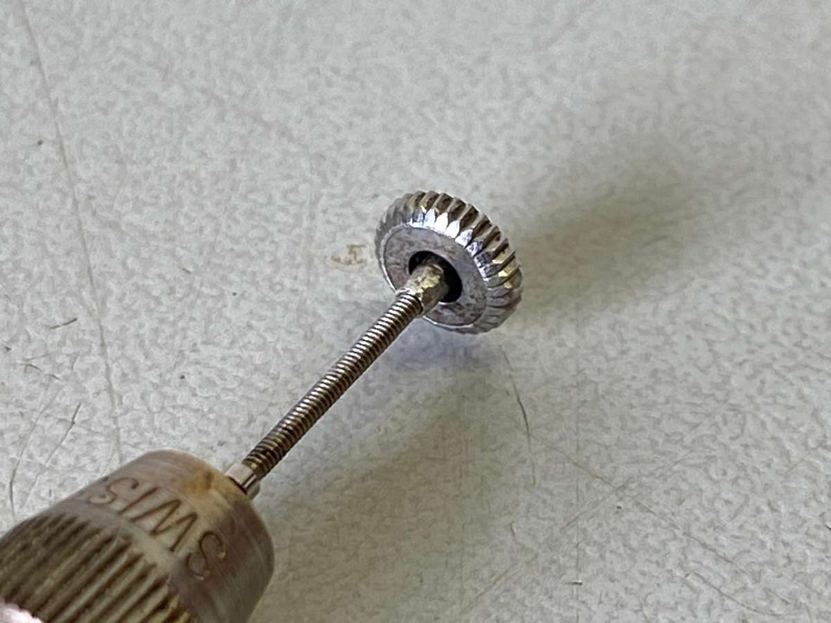 IWC -  stainless steel crown - 5.5 x 2.0mm