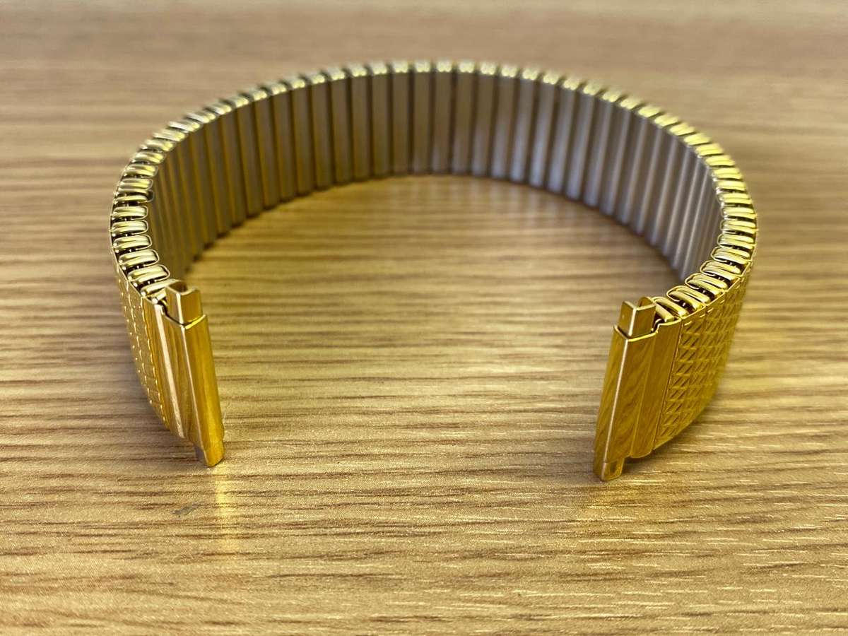 16/20mm expandable strap - gold color - extra long