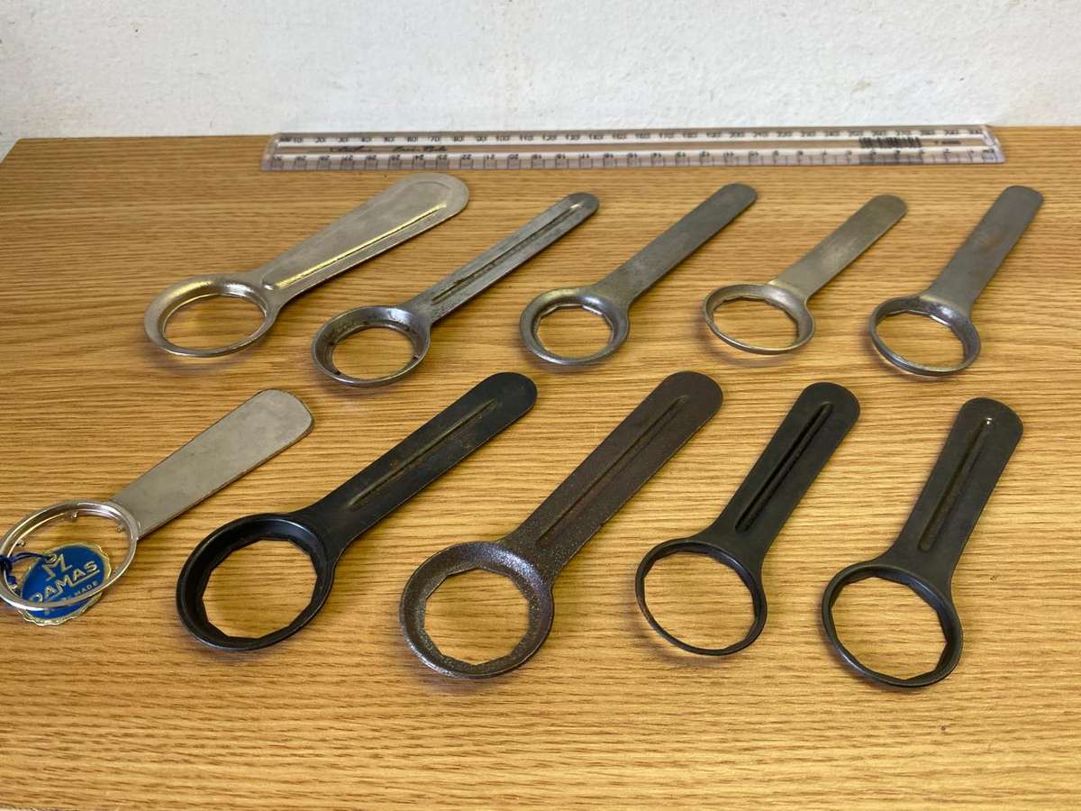 Watch case opening wrenches x 10