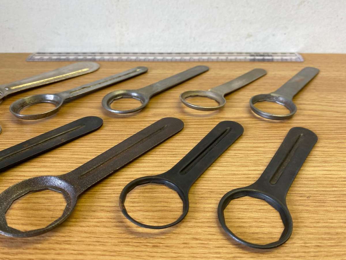 Watch case opening wrenches x 10