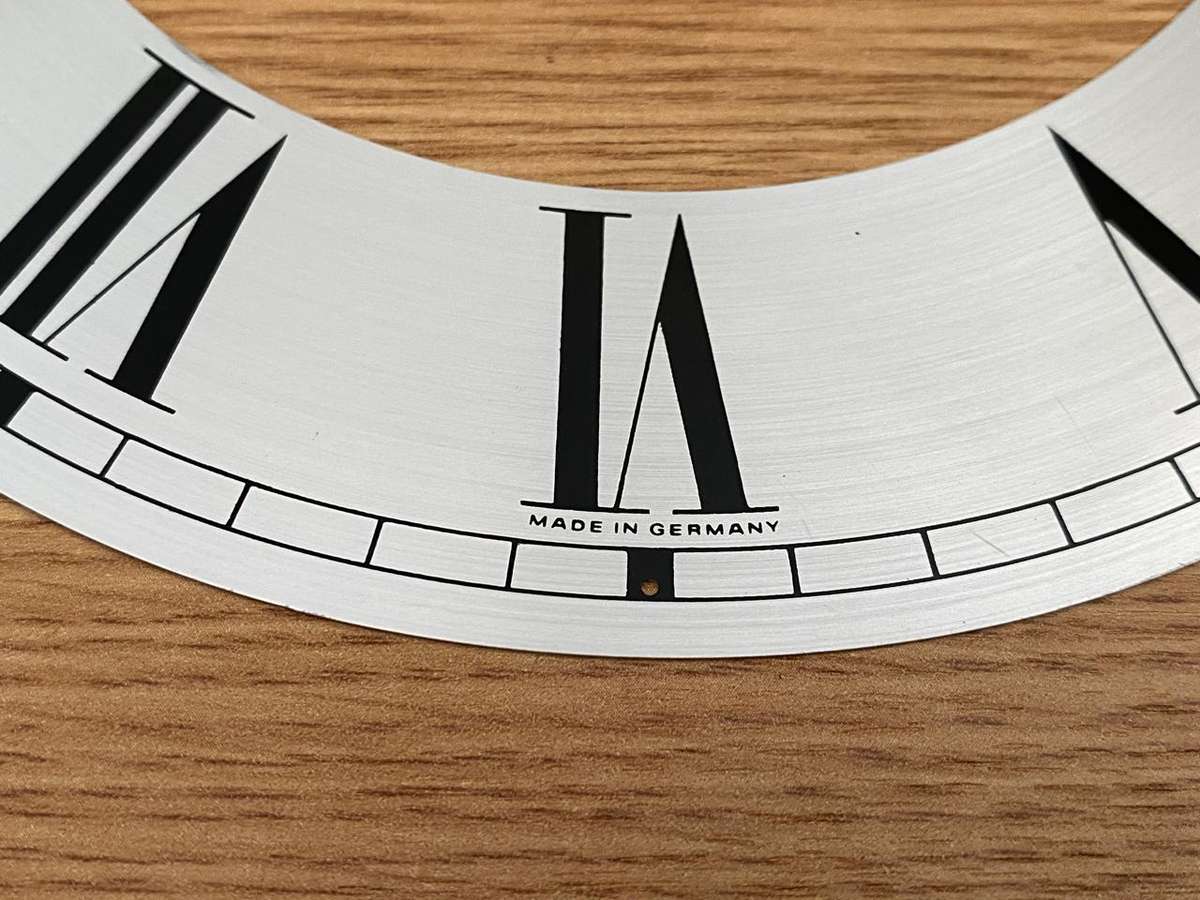 205mm open face clock dial