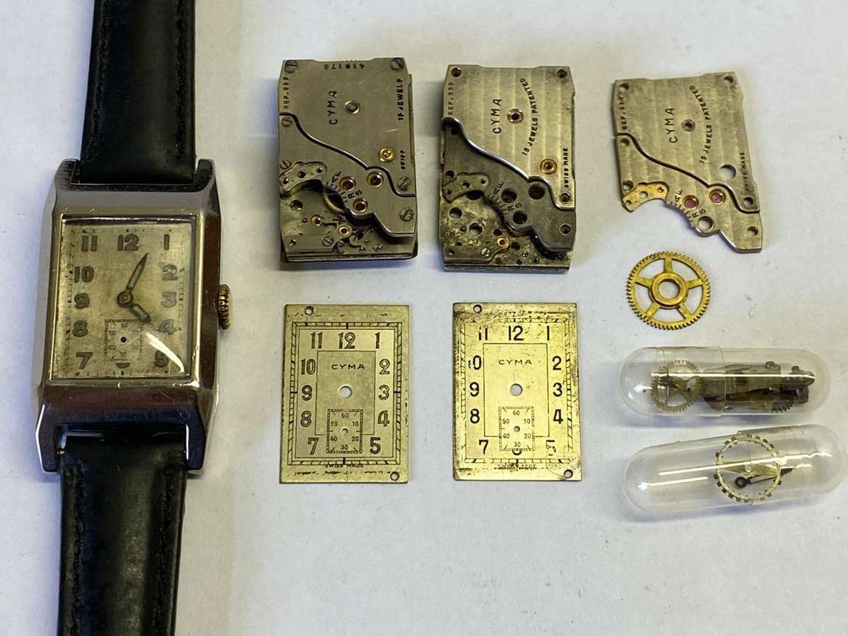 CYMA  -  tank watch - parts/repair