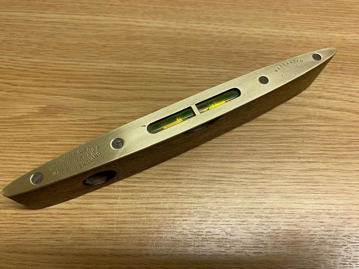 J. RABONE & SONS no 1626 - antique spirit level
