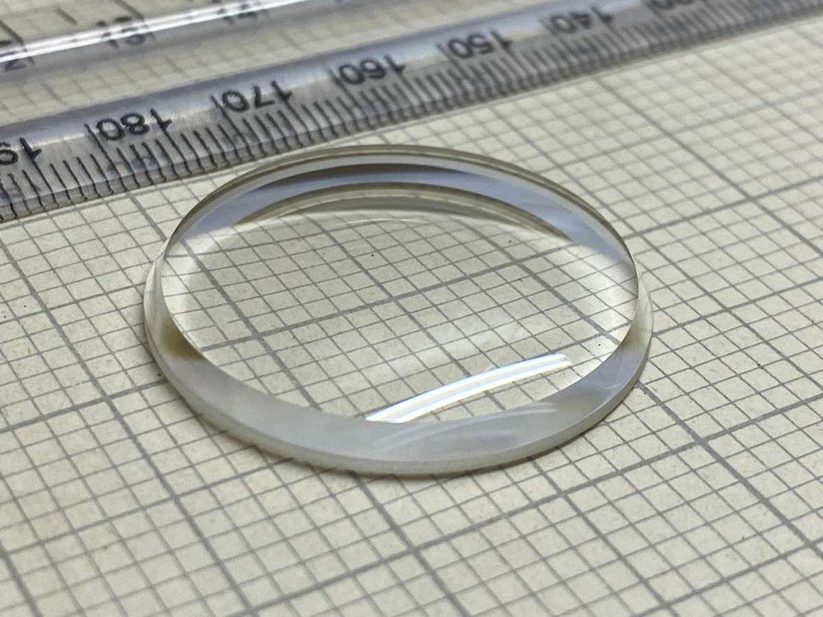 Curved mineral crystal for watch - 33.2mm