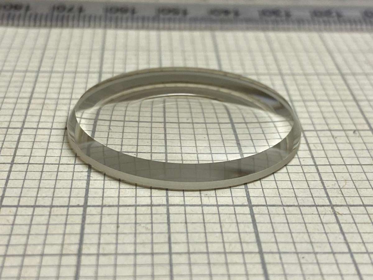 Curved mineral crystal for watch - 33.2mm