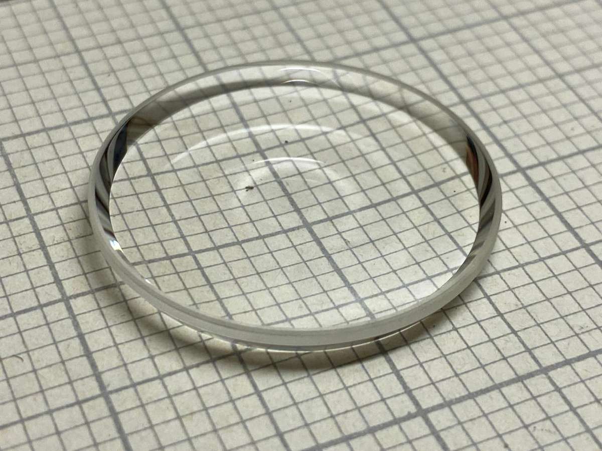 Curved mineral crystal for watch - 33.2mm