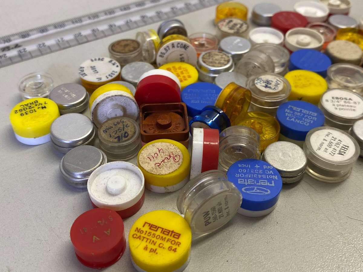 Assorted watch balance wheels - 70+ pieces