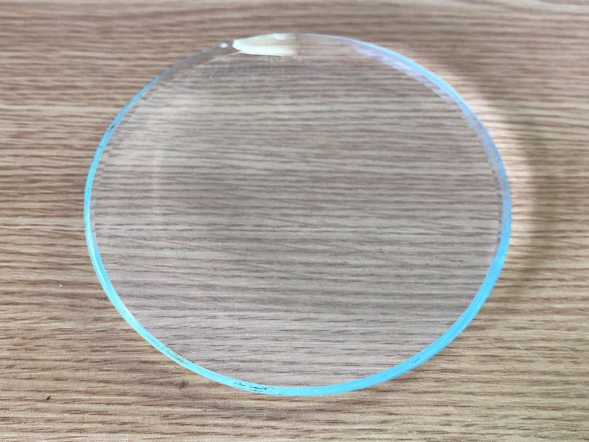 113mm bevel edge clock glass