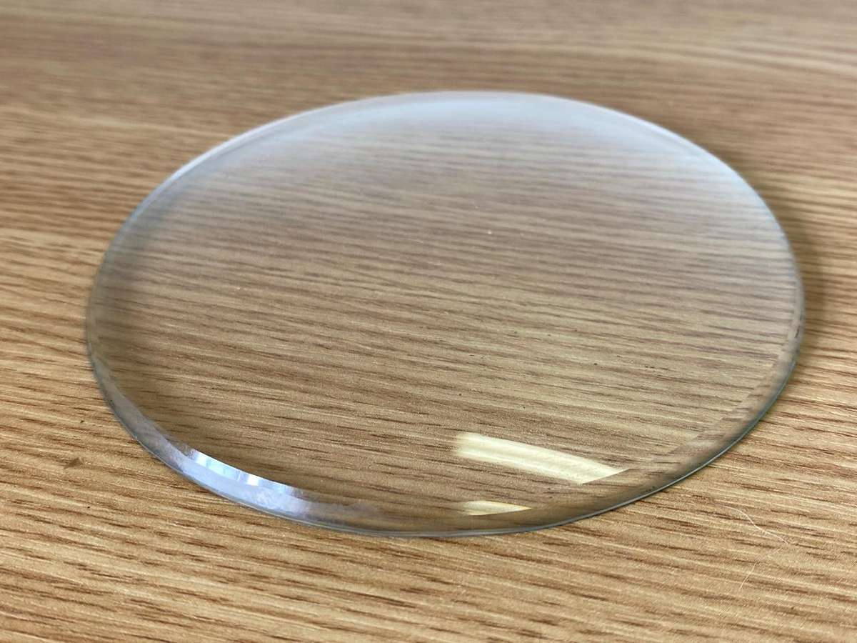 113mm bevel edge clock glass