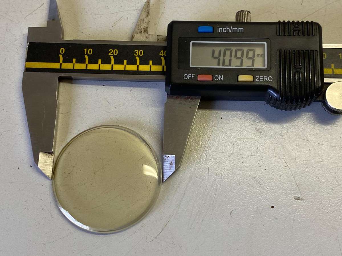 Robur Cheve pocket watch crystal - 41mm