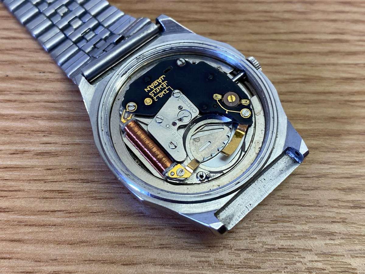 SEIKO SQ vintage day/date gents watch - parts/repair