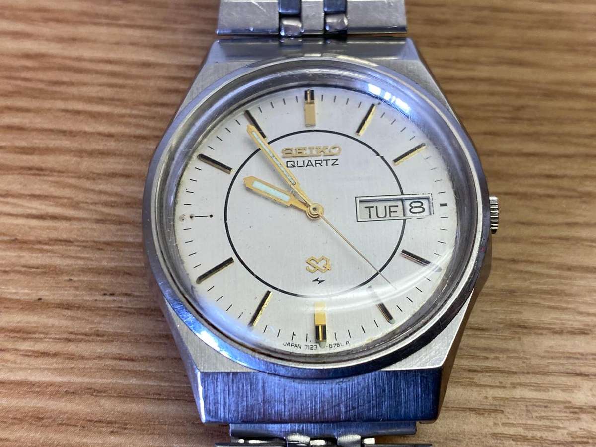 SEIKO SQ vintage day/date gents watch - parts/repair