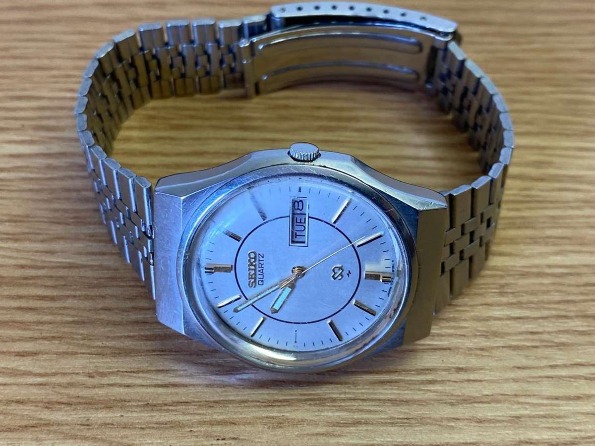 SEIKO SQ vintage day/date gents watch - parts/repair
