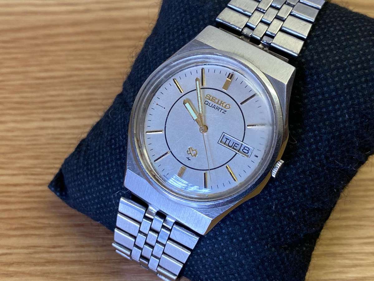 SEIKO SQ vintage day/date gents watch - parts/repair