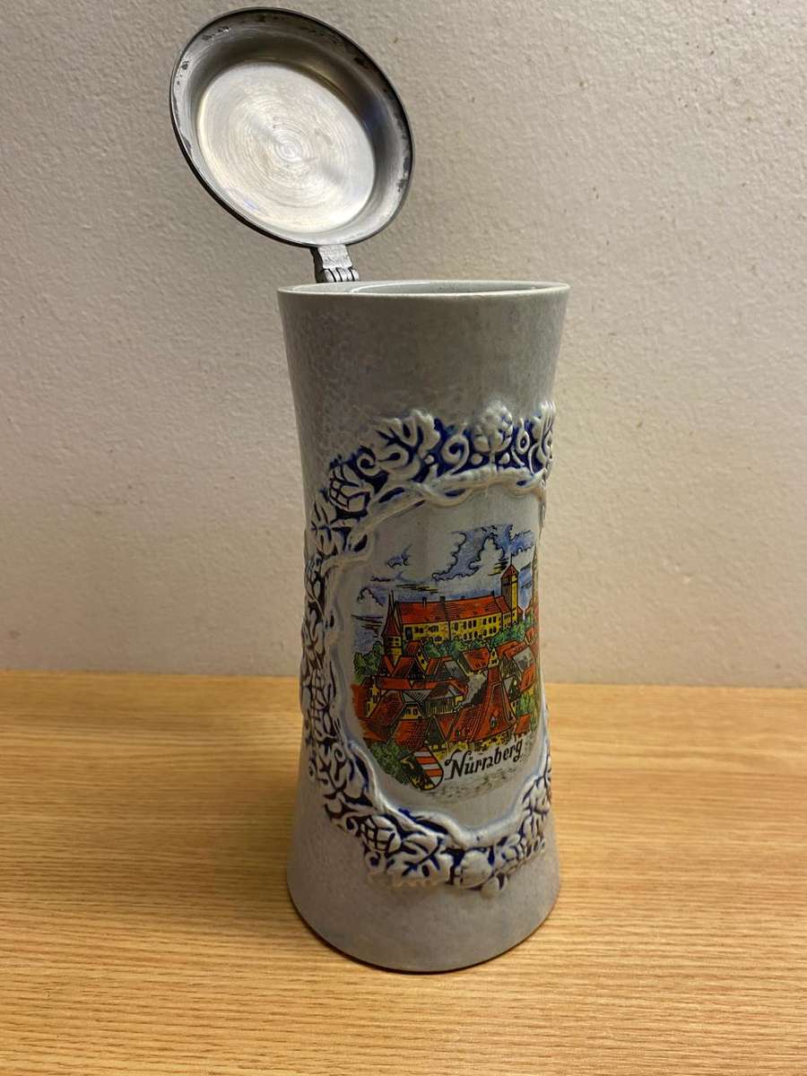 Collectable ceramic beer mug