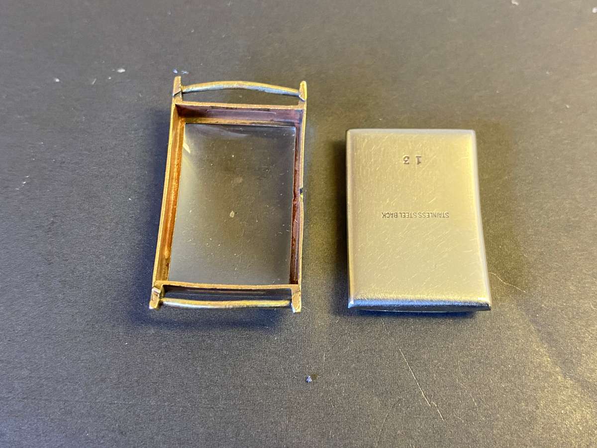 Rotary tank watch - parts/repair - runs