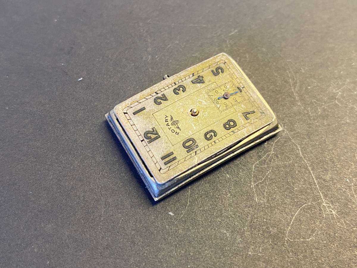 Rotary tank watch - parts/repair - runs