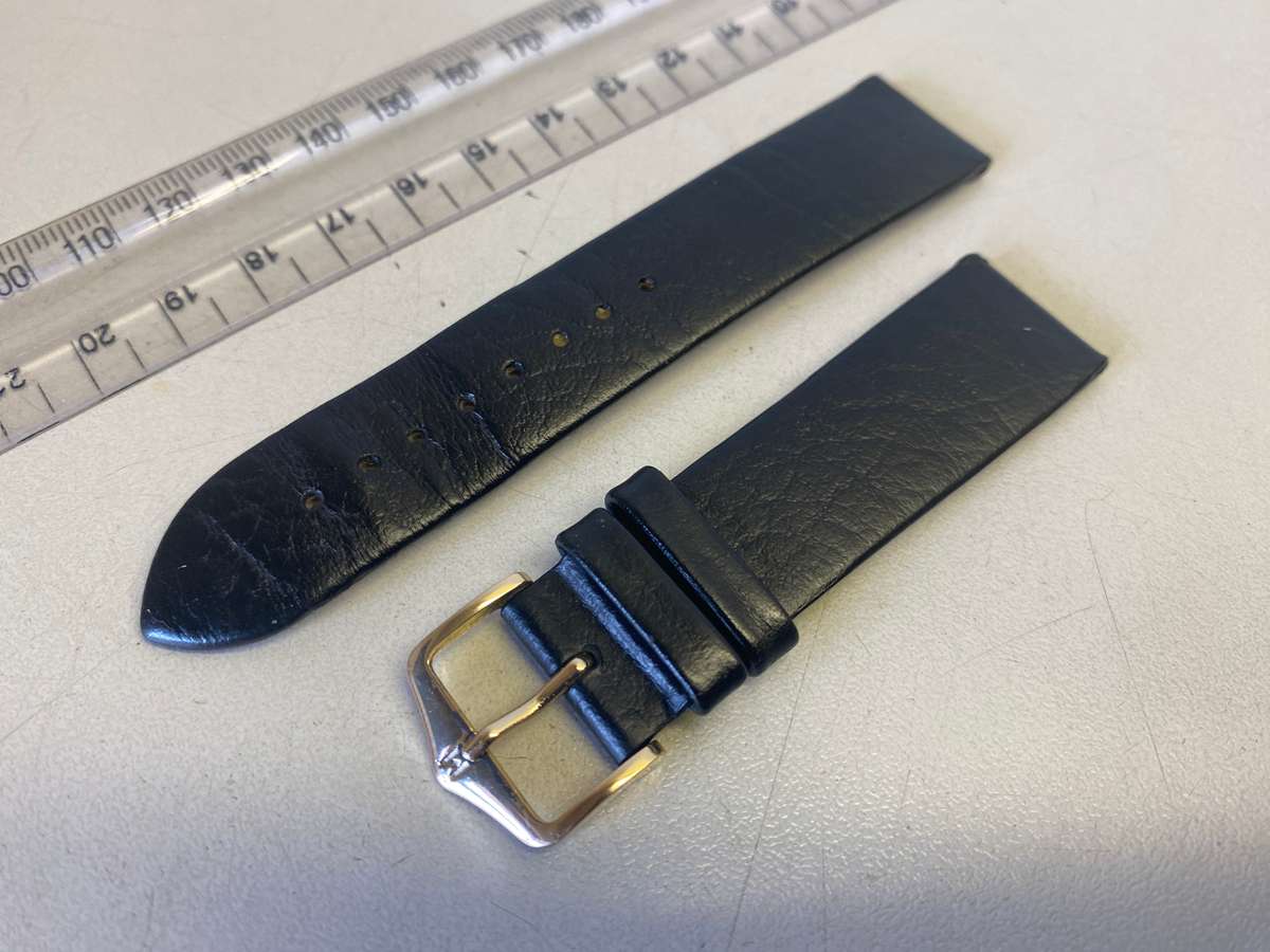 HIRSCH - 20mm  leather watch strap