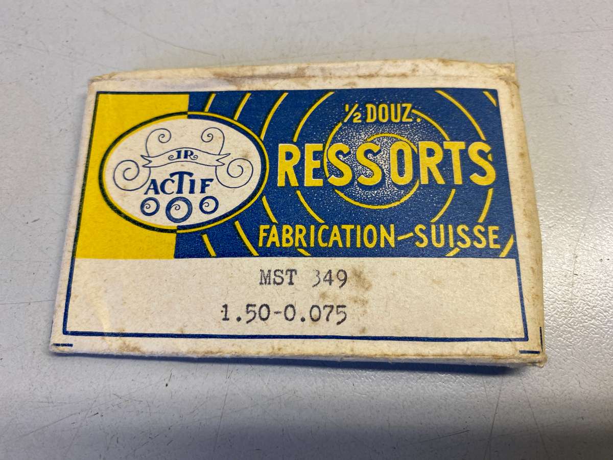 Mainsprings for MST calibers 260 - 302 - 346 - 349