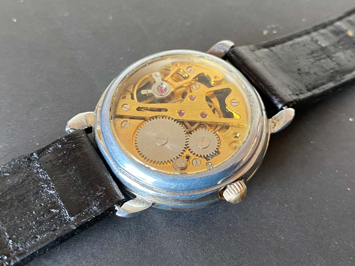 Vintage skeleton watch