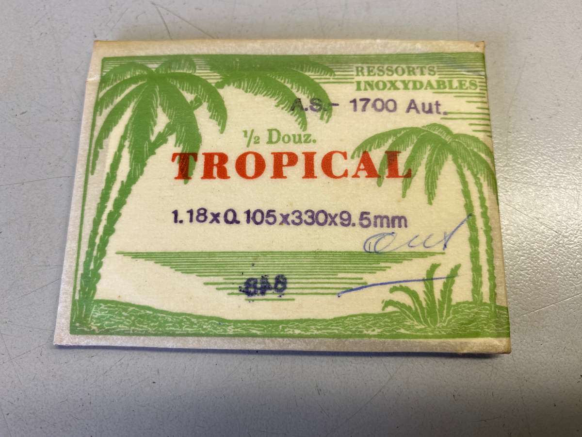 Mainsprings for AS movements calibers 1361 - 1690 - 1700