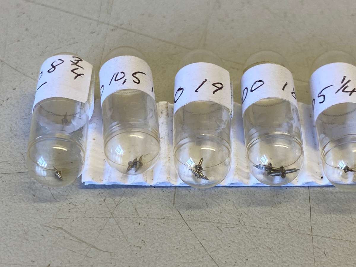 MOVADO - assorted balance staffs