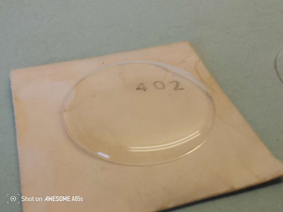 Domed pocket watch crystals x 3