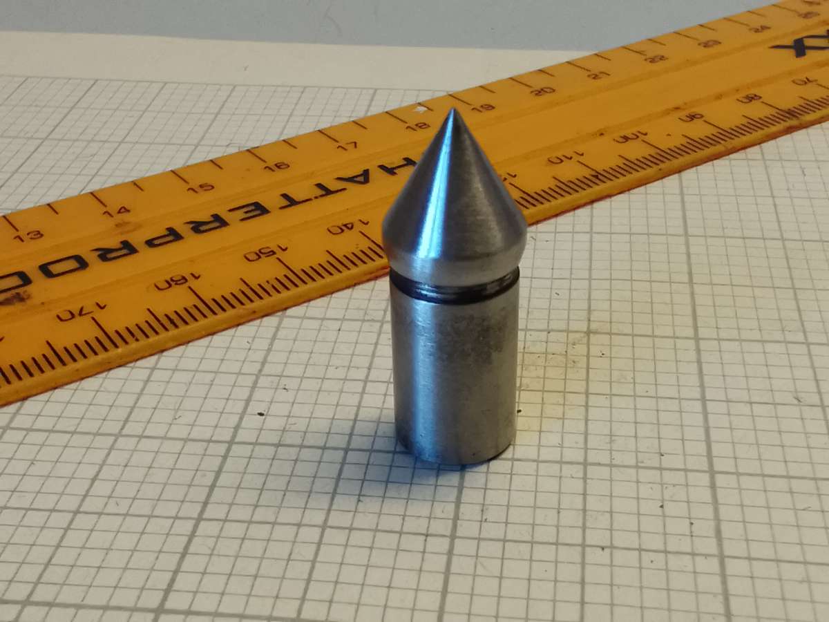 Dead center for Unimat lathe