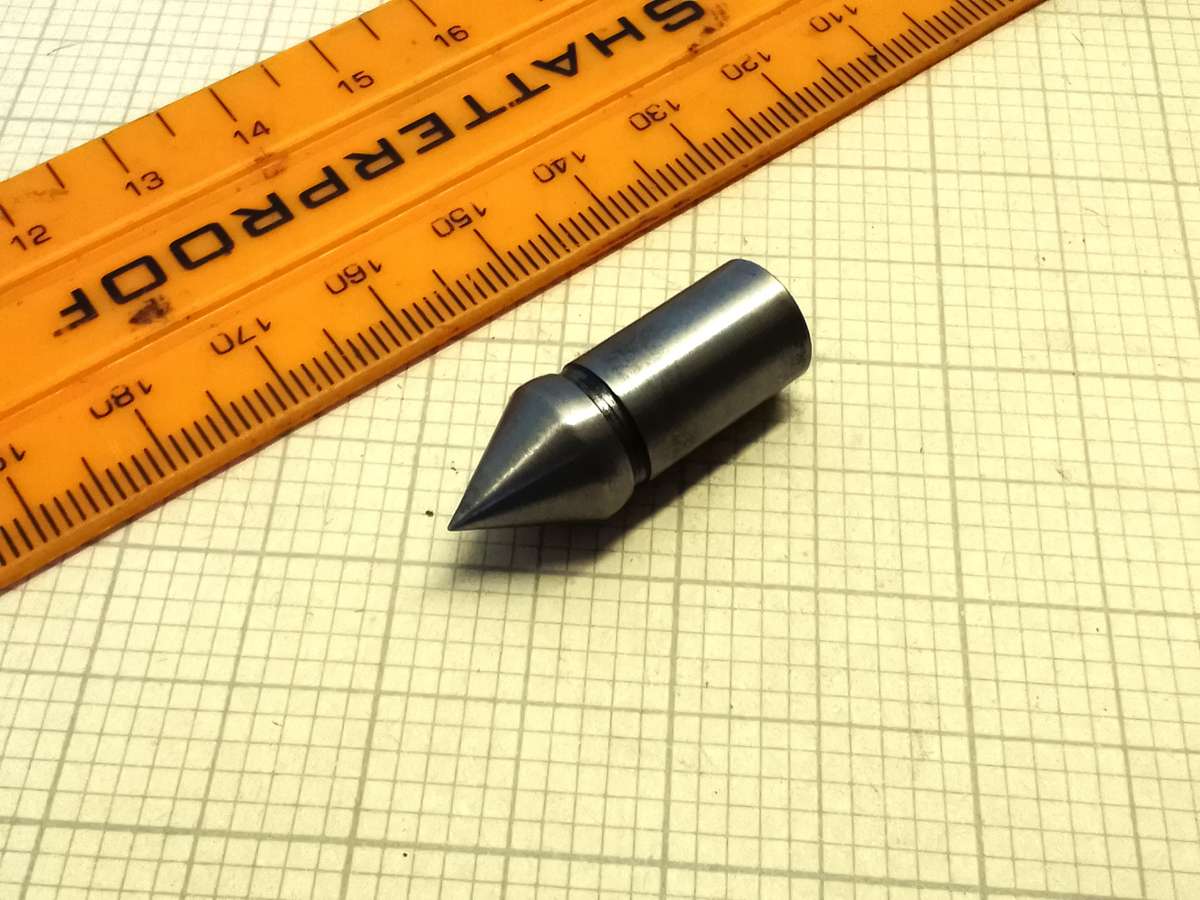 Dead center for Unimat lathe