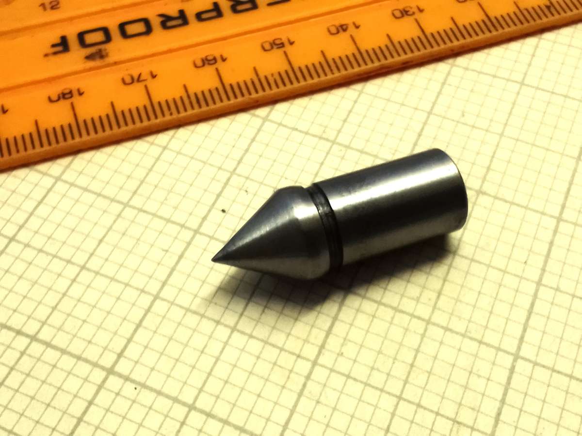 Dead center for Unimat lathe