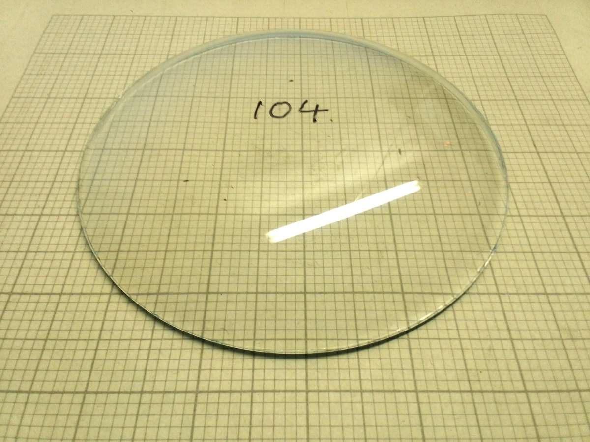 104mm clock glass