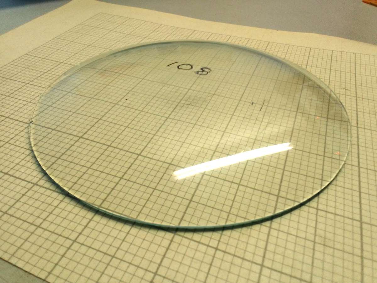 108mm clock glass