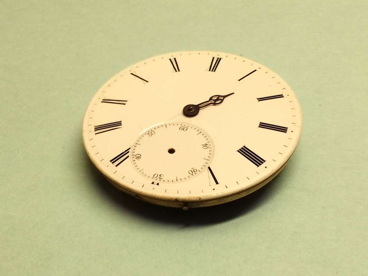 Key wind pocket watch movement - parts/repair