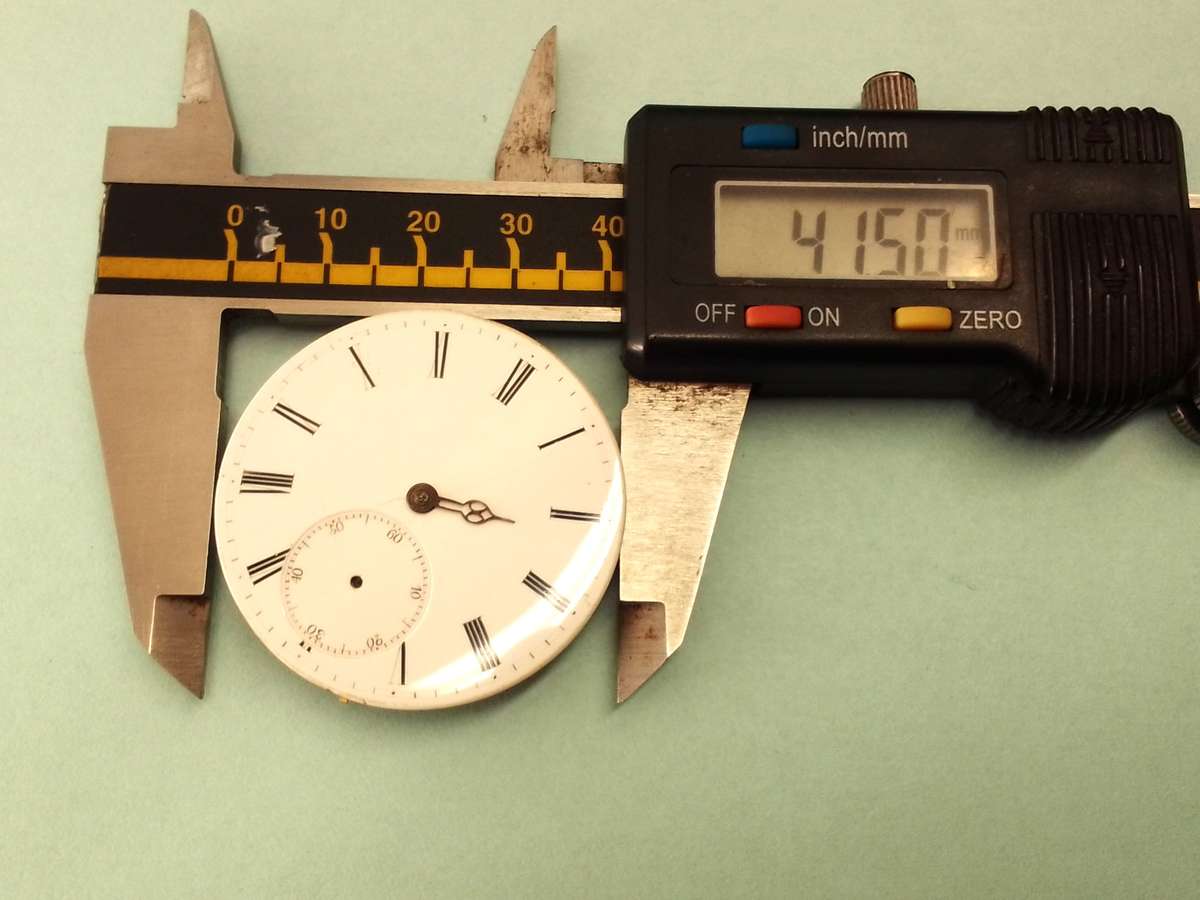 Key wind pocket watch movement - parts/repair