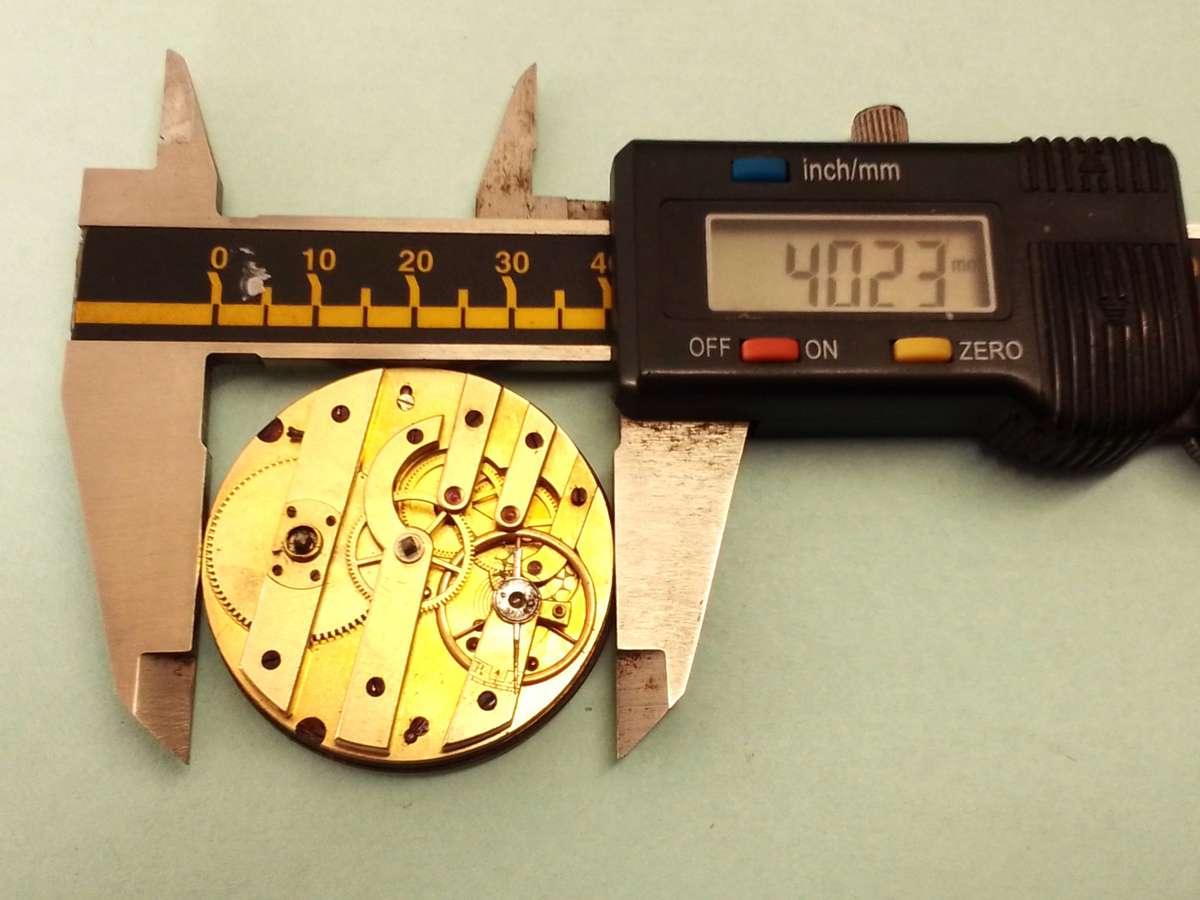 Key wind pocket watch movement - parts/repair